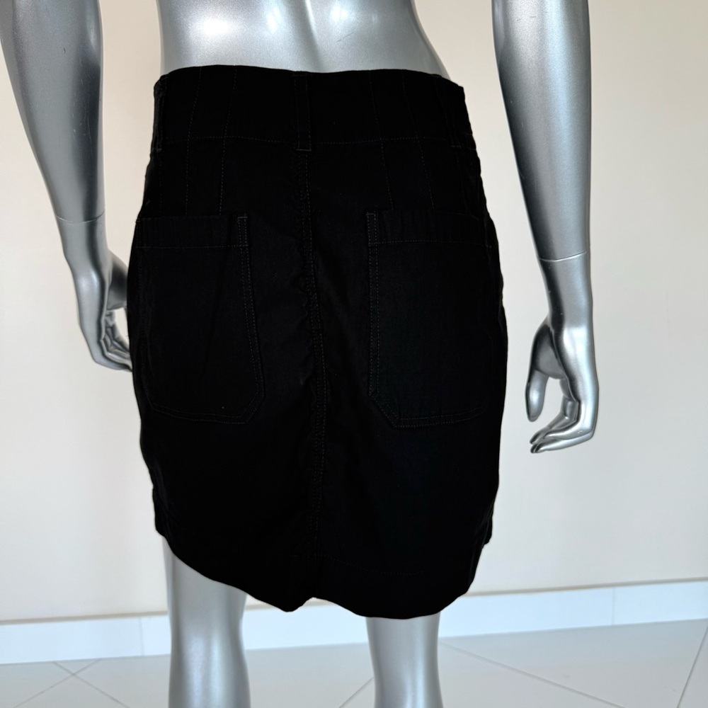 MAEVE women black cotton skirt size M - Picture 3 of 7